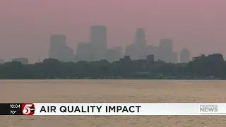 How Minnesotans are coping with an air quality alert from Canadian wildfires