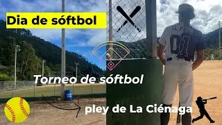 Así se vive el sóftbol en el campo🥎😱.