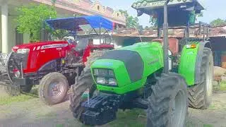 सोयाबीन बोनी 15/16 जुन 2025,,massey 9500 smart,deutz fahr 80