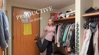 fall college day in my life (productive)