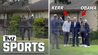 Barack Obama Plays Golf with Steve Kerr at Pebble Beach | TMZ Sports