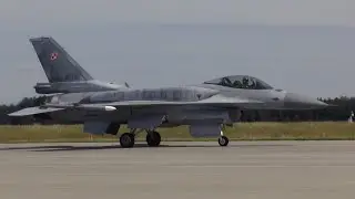 F-16 Tiger Demo Team Poland training - Krzesiny (EPKS) - 15.06.2021 r.