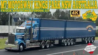 Don's Aussie Truck Spotting Episode 117: M7 Motorway Kings Park NSW Australia #truckspotting #sydney
