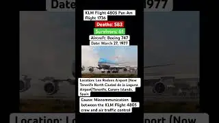 Tenerife Airport Disaster Request by: @lloydlloyd5839 #aircrashinvestigation