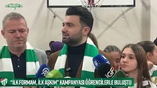 Enes Çelik ve futbolculara sevgi seli