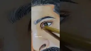 ramcharan art with oil pastels art by srinivas #art #sketch #drawing