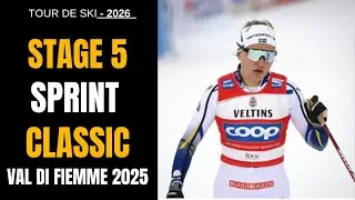 Tour De Ski 2026 Stage #5 - SPRINT (classic) World Cup Cross Country Skiing 03/01/26