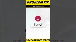 Ob51 Advance server Website Not Opening | free fire advance server is not available for this reason