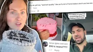 Tik Tok bakers CRASHING OUT about Walmart cake…