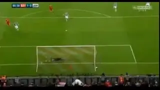 David Alaba Goal Bayern M&uuml;nchen vs. Juventus Turin 1-0 - Fastest Goal 25 seconds