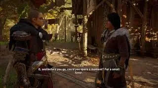 Assassin's Creed Valhalla - The Huntress: Build Hunter's Hut: Eivor Meets Wallace and Petra PS5
