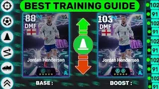 Jordan Henderson 103 MAX LEVEL | Best Training & Player Progression | eFootball Mobile 2026