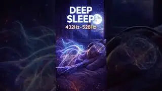 Deep Sleep Music | 432Hz & 528Hz Healing Frequencies for Nervous System #cellularhealing #deepsleep 