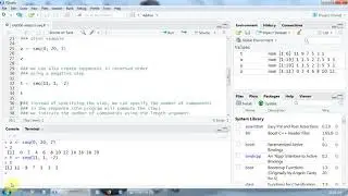 R Programming Know How - Creating Vectors with the seq() Function