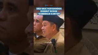 MOMEN Dedi Mulyadi Bangga Disebut Sosok Gubernur Konten, Ngaku Bisa Pangkas Belanja Pemprov Jabar