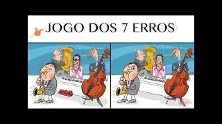 🚨Jogo dos 7 Erros ‼️ Pense como musico e encontre os erros | LIVE interativa