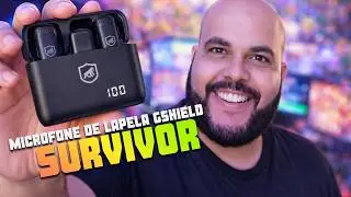 MICROFONE DE LAPELA SURVIVOR GSHIELD