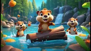 ¡Ups! El Castor Dormilón Perdió los Pedazos | Rimas Infantiles y Canciones para Niños