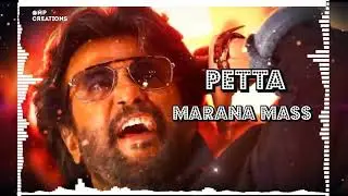 Petta | Marana Mass | First Single | Super Star | Rajinikanth | Anirudh | Spectrum |