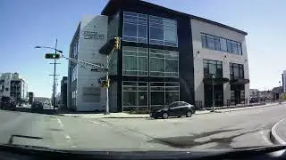 Downtown Dieppe NB, Champlain St/Rue Du Marche, April 2023