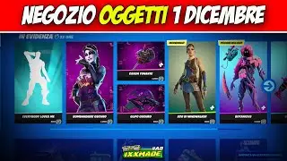 Fortnite Negozio Oggetti Oggi 01 Dicembre 2021 - Negozio Oggetti 01.12.21 - Hardigatti