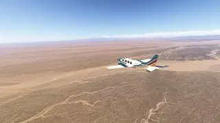 Flight Simulator 2024: Landing at Nok Kundi, Pakistan (OP34) with the A2A Aerostar 600