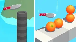 Slice It All Gameplay! Satisfying and Relaxing ASMR Slicing Video NEW UPDATE