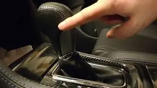 Subaru Levorg shiftnob disassembly