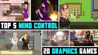 Top 5 2d Mind Control Visual Novel Game's Ezrcagaming | 2D Visual Novels | Part - 8