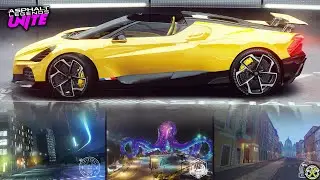 Asphalt Unite | Bugatti Mistral - Test Drive on 3 Tracks