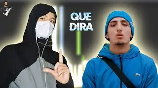 MORAD FT BENY JR - QUE DIR&Aacute; | Instrumental Piano Tutorial / Partitura / Karaoke / MIDI