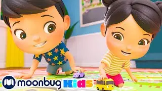 Vehicle Sounds Song @KidsKaraokeSongs | Sing Along With Me! | Moonbug Kids