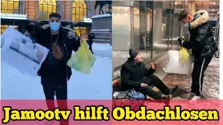 Jamootv hilft die Obdachlosen