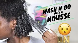 Can A Mousse Really Define My Curls? | Wash N Go