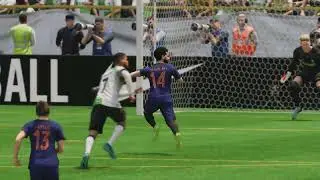 91 Salah acrobatic Goal