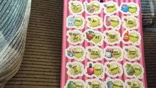 Shopkins colletable stickers book review