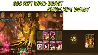 Summoners War: Guide For SSS Rift Wind Beast