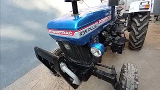 all new Escort pawartrac 439 plush loadmax workaround and review # #powertrac  #mahindra #JohnDeere