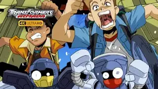The Decepticons chase the kids! || Transformers: Armada