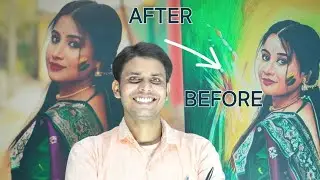 How to a  colour realistic face painting Biggest artist Suman 