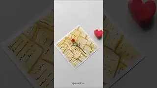 mini painting ideas 😍🌹#shorts #rose #aesthetic #youtubeshorts