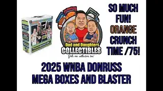 WNBA Donruss 2025 — Два мегабокса и один бластер