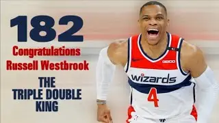 Russell Westbrook SURPASSED Oscar Robertson set record 182 Triple Double! | After 47years