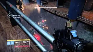 Destiny Clearing A Room With A Titan In Style
