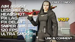 COD MOBILE SEASON 10 CONFIG FILE V4 | AIM ASSIST | LAG FIX | AIMBOT | NO RECOIL, HEADSHOT | CHEAT 💯