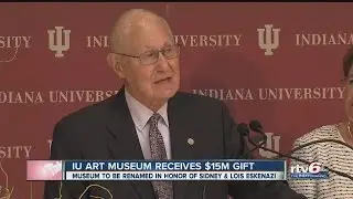 IU art museum receives $15 million donation