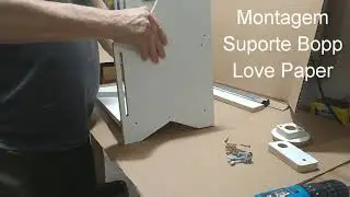 Montagem suporte bopp love paper