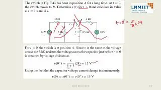 BE Lectures - Step Response of RC Circuits