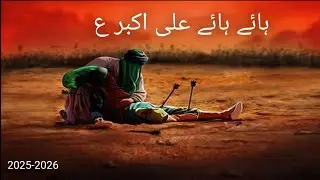 Haye Haye Ali Akbar a.s | New Noha with Lyrics| 2025_26_1447