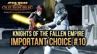 SWTOR Knights of The Fallen Empire - Important Choice #10 - Refuse Valkorion's power (Light Side)